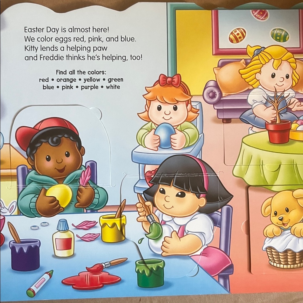 Fisher-Price Little People Easter Flap Book 2013 - Picture 2 of 3